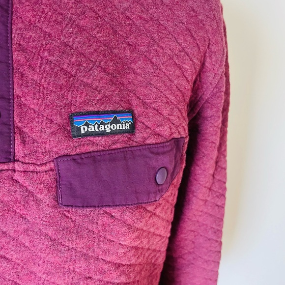Patagonia Women's Quilted Organic Cotton T-Snap Pullover - Picture 3 of 6